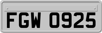 FGW0925