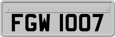 FGW1007