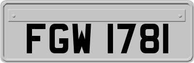 FGW1781