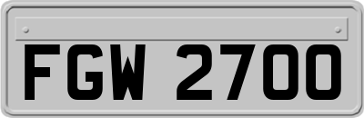 FGW2700