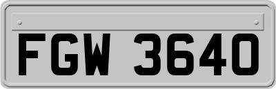 FGW3640