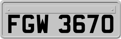 FGW3670
