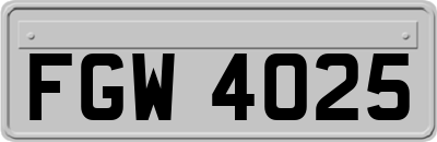 FGW4025