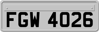 FGW4026