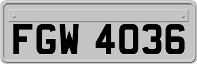 FGW4036