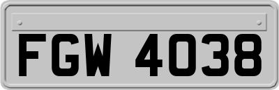 FGW4038