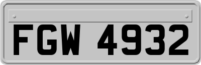 FGW4932