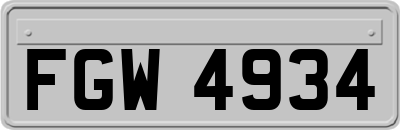 FGW4934