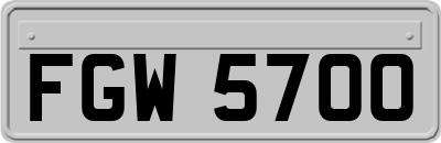 FGW5700