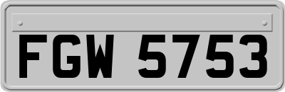 FGW5753