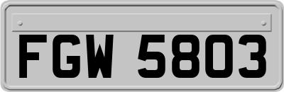 FGW5803