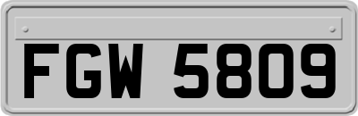 FGW5809