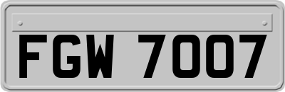FGW7007