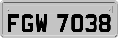 FGW7038