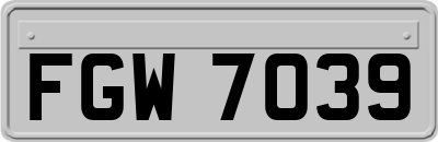 FGW7039