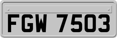 FGW7503