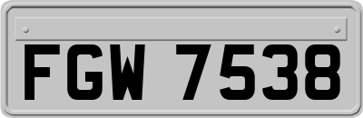 FGW7538