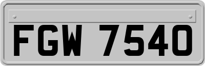 FGW7540