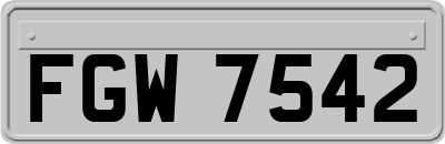 FGW7542