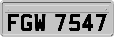 FGW7547