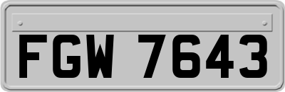 FGW7643
