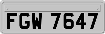 FGW7647