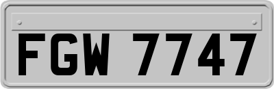 FGW7747