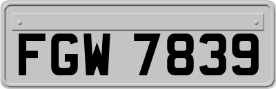 FGW7839