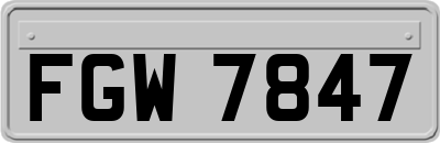 FGW7847