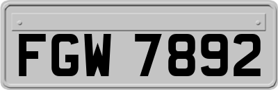 FGW7892
