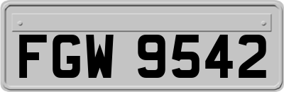 FGW9542