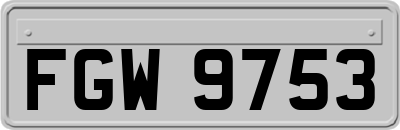 FGW9753