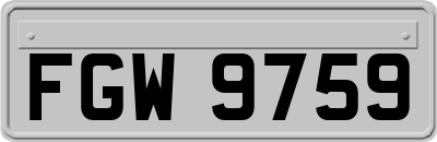 FGW9759