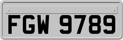 FGW9789