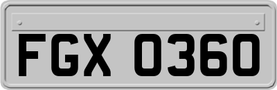 FGX0360