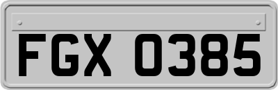 FGX0385