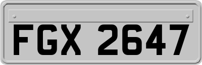 FGX2647