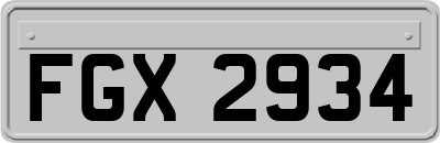 FGX2934
