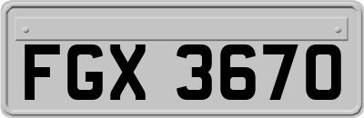 FGX3670