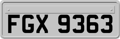 FGX9363