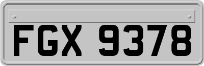 FGX9378