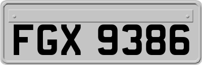 FGX9386