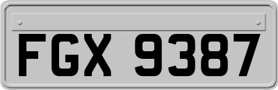 FGX9387