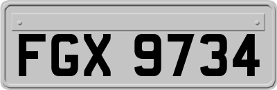 FGX9734