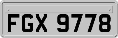 FGX9778