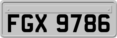 FGX9786