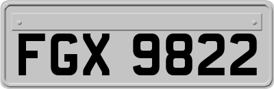 FGX9822