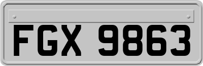 FGX9863
