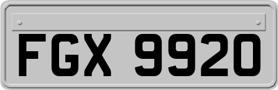 FGX9920