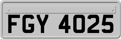 FGY4025